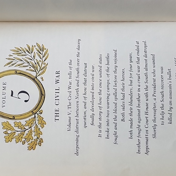 Vintage The Golden Book History of the United States Volume 4 - Picture 10 of 11